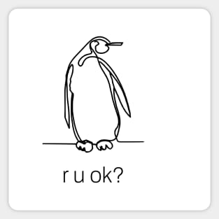 r u ok Sticker